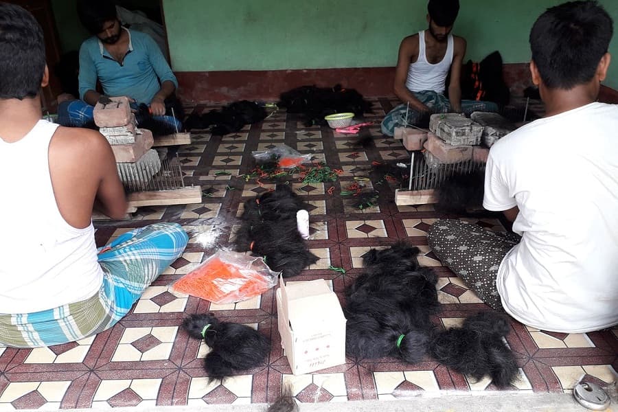 How a man turned his fortune by exporting hair