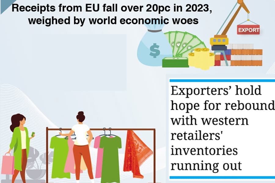 Apparel export ebbs amid economic slowdown