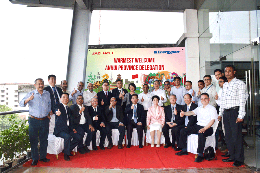 China’s Anhui Provincial People’s Congress delegation visits Energypac high-ups