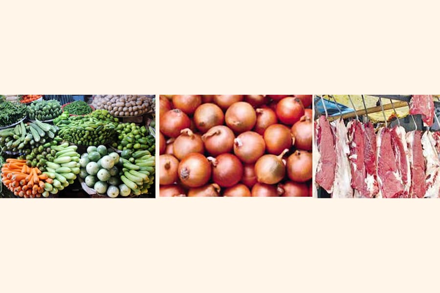 Vegetable, onion, beef pricier