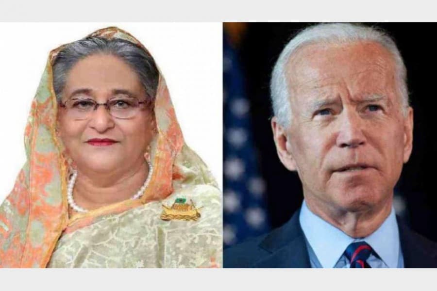 Biden greets PM on Independence Day, stresses fair elections