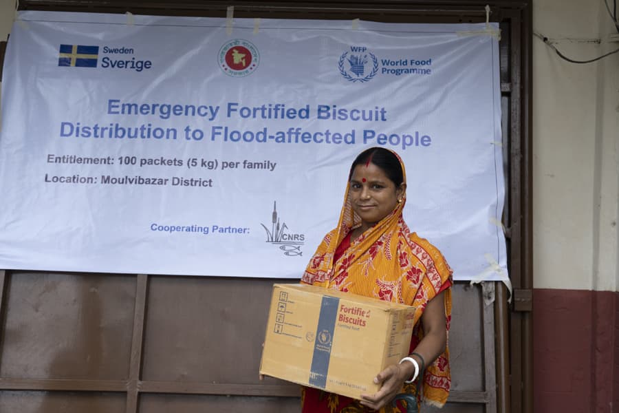 WFP starts relief work