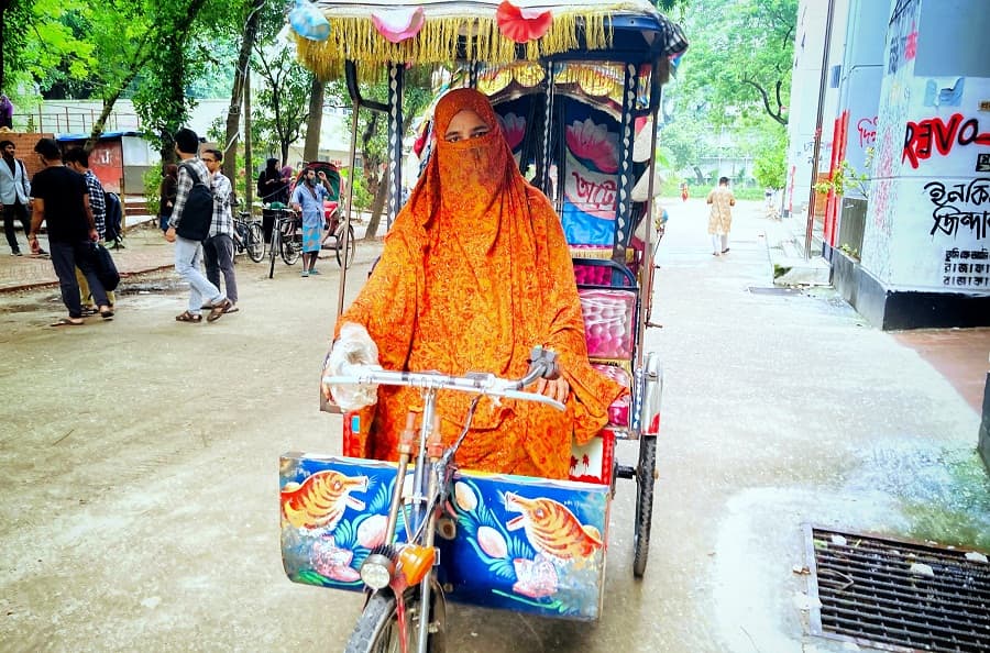 I don't consider myself weak: The story of rickshaw puller Sajeda