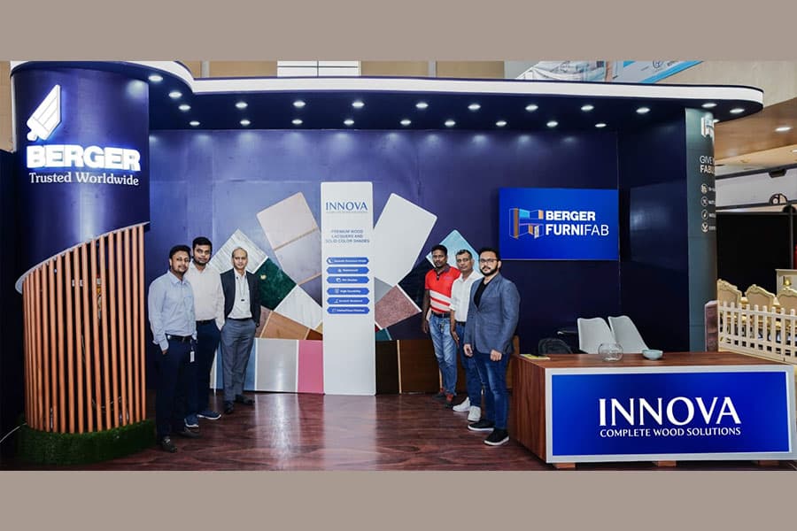 Berger Paints presents wood coating products at 19th National Furniture Fair