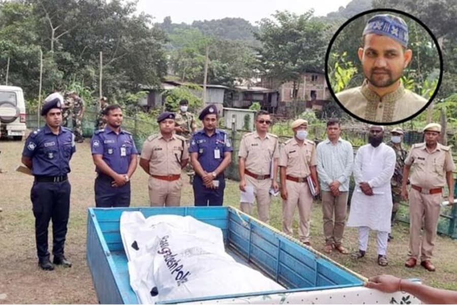 BSF returns body of trader killed along Mymensingh border