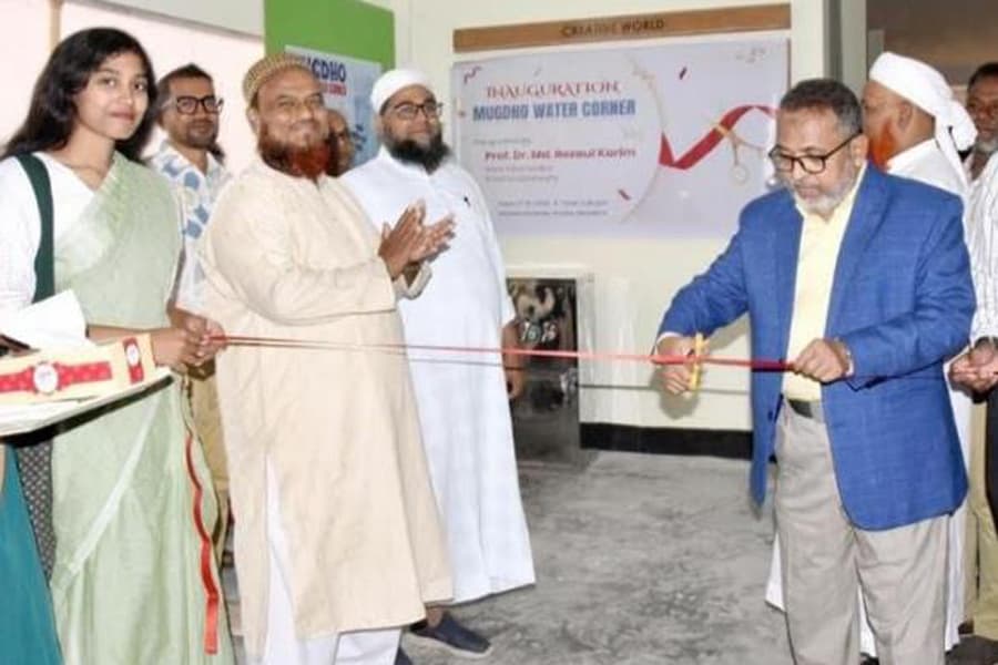 Mugdho Water Corner inaugurated at KU