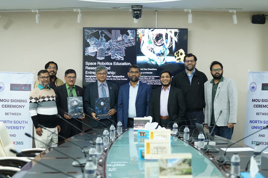 North South University, STEMX365 sign MoU for collaboration in space education and research