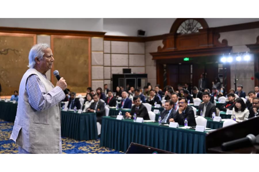 Set up factories in Bangladesh, sell globally: Dr Yunus to Chinese businesses