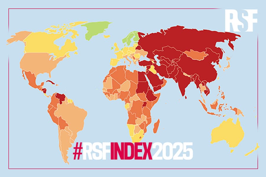 Bangladesh advances 16 notches in a year on press freedom index
