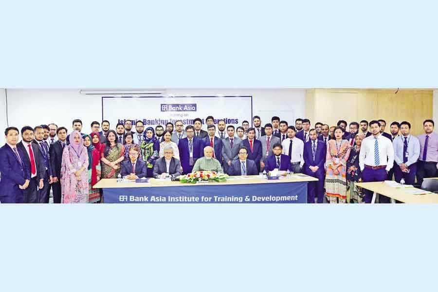 Bank Asia holds training on ‘Islamic Banking Investment Operations’ for its officials