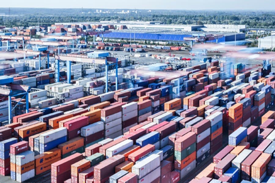 Container congestion at Chattogram port due to pen-down strike