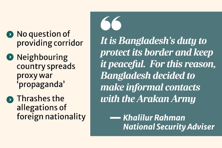 Govt-army discord over aid channel to Rakhine refuted