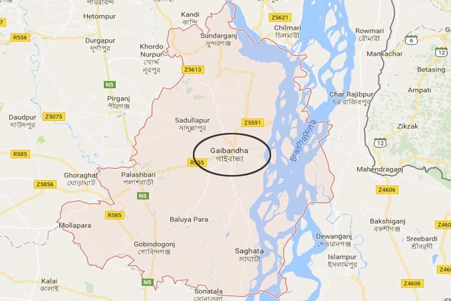 Suspected robber gang leader held with arms in Gaibandha