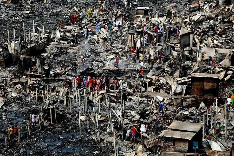 Recurring tragedies of slum fire