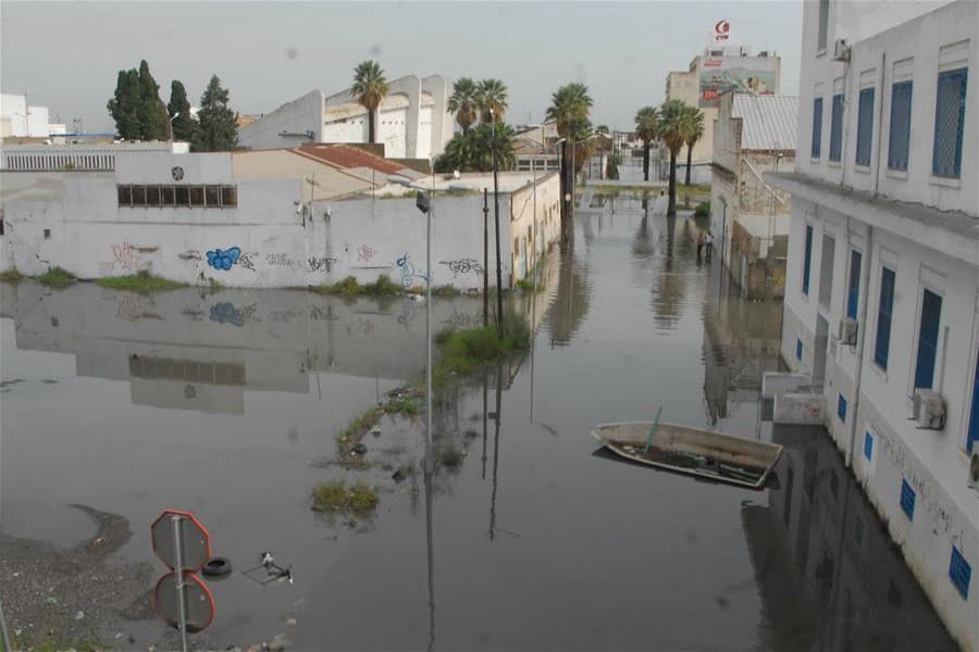 Tunisia floods claim five lives, two go missing