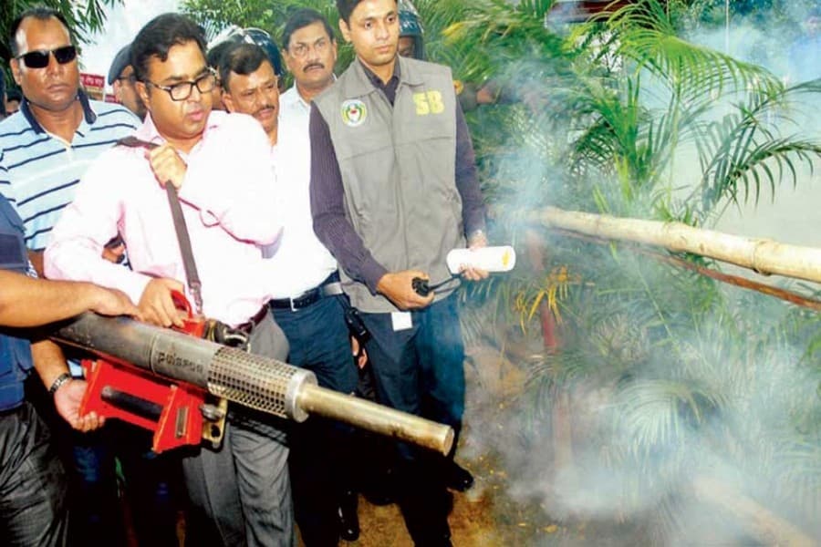 City corporations' dengue and anti-mosquito drive
