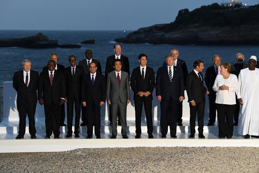 G7 summit ends with a veneer of unity