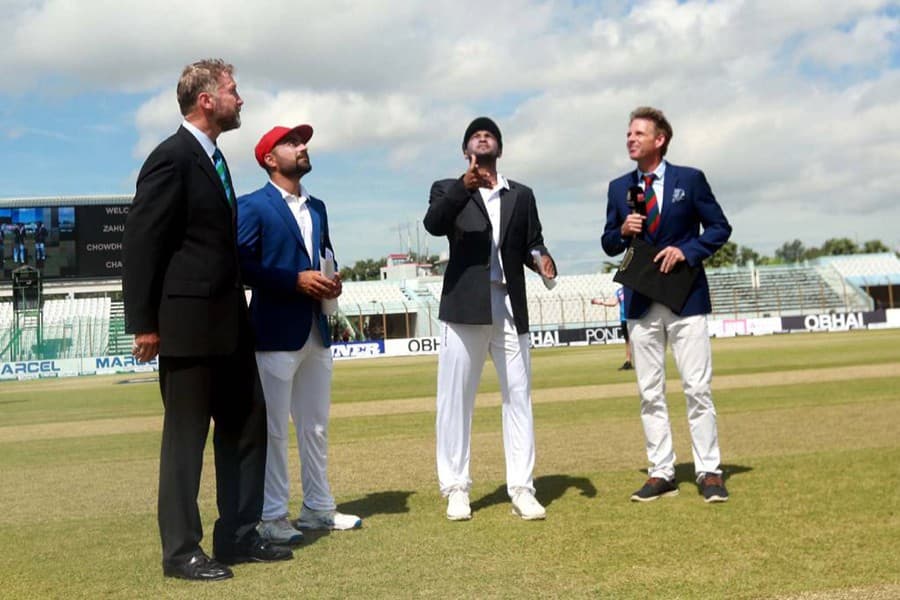 Bangladesh bowl first in one-off Test against Afghanistan