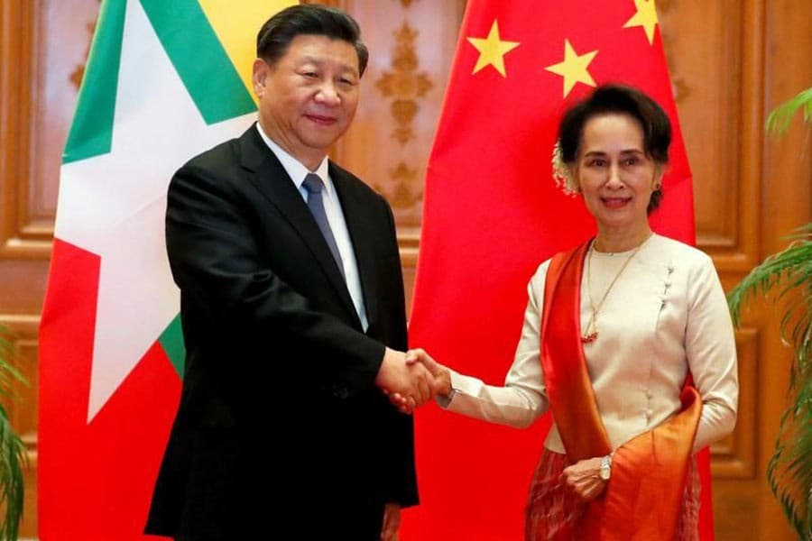 Myanmar, China ink dozens of infrastructure project deals