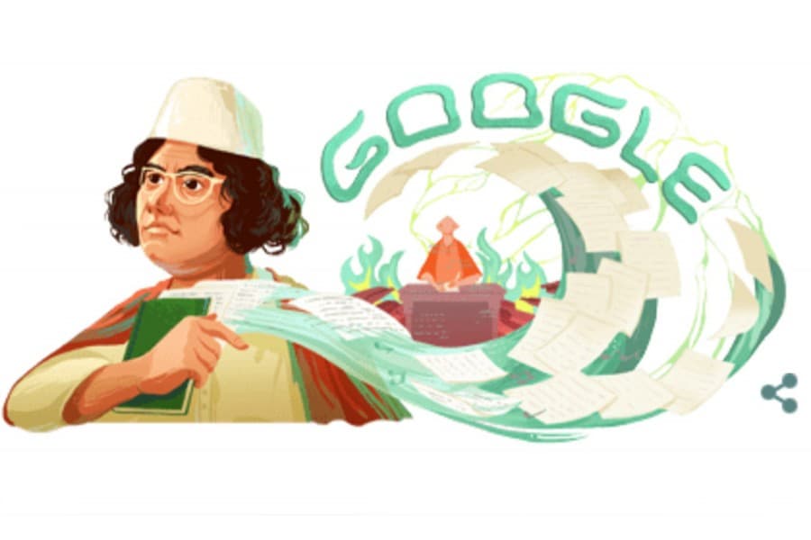 Google Doodle celebrates Nazrul’s 121st birth anniversary