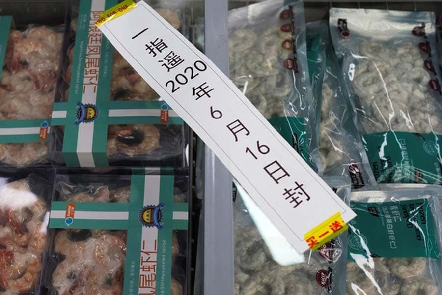 Coronavirus found on Ecuador shrimps in China