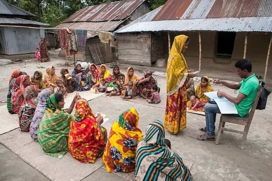 Empowerment of rural women for tackling climate change