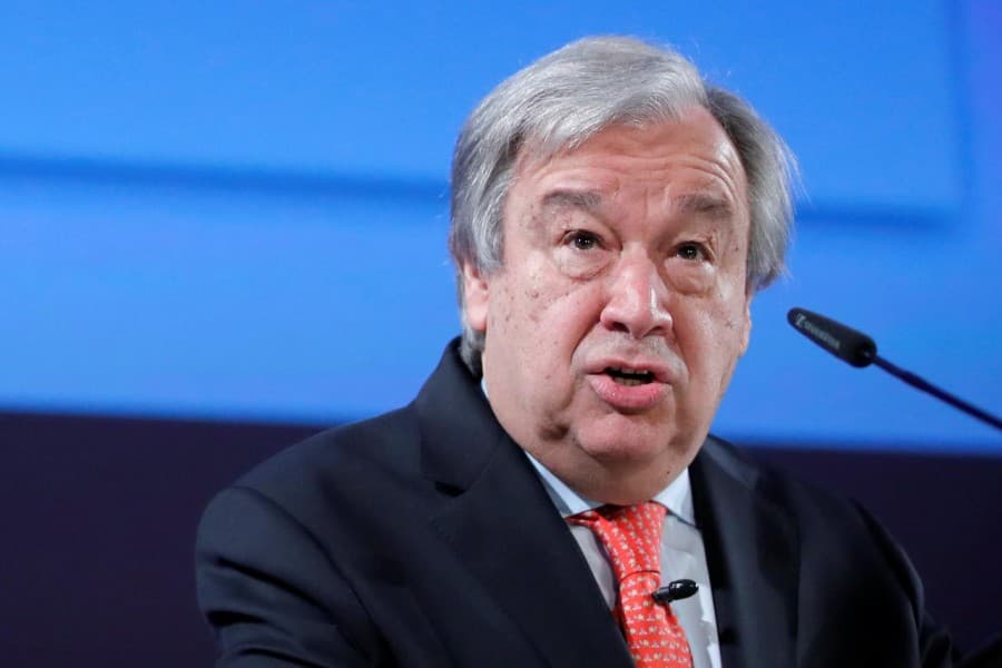UN chief urges nations to stop construction of coal power plants