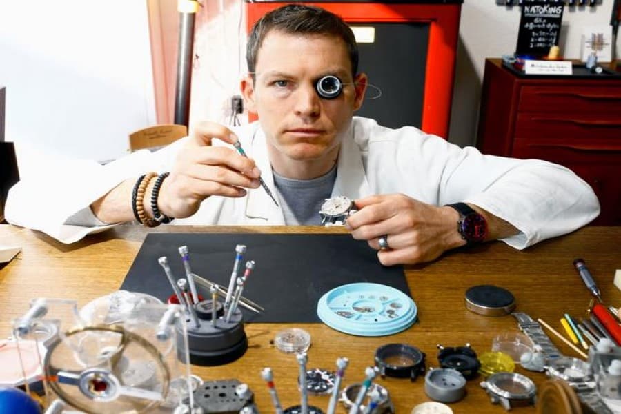 Former Swiss football captain retrains as a watchmaker