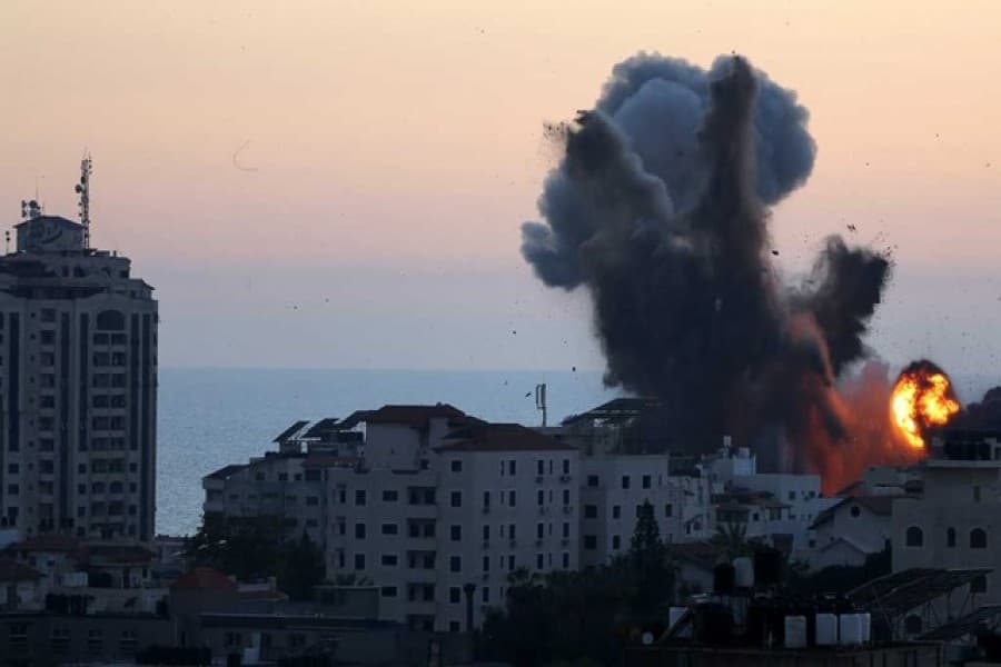 AP, Al Jazeera offices in Gaza collapse after missile strike
