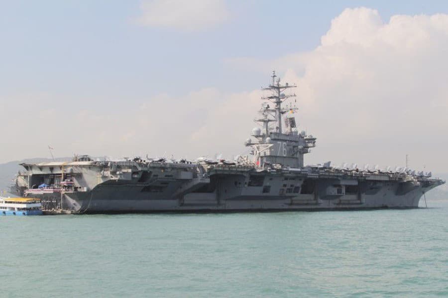 US Navy aircraft carrier enters South China Sea amid rising tensions
