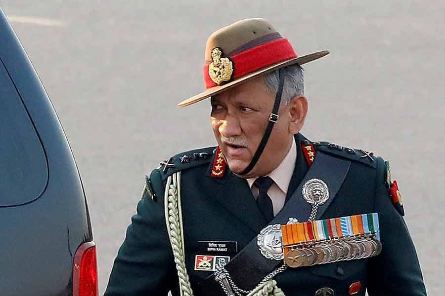 India's chief of defence staff dies in chopper crash